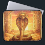 Wadjet – Egyptian Cobra Goddess´1 Laptop Sleeve<br><div class="desc">Wadjet is a cobra goddess in Egyptian mythology and a protector of the pharaoh and Lower Egypt. She represents protection, power, and royal authority.</div>