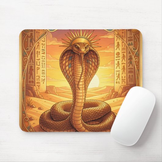 Wadjet – Egyptian Cobra Goddess´1 Muismat (Met muis)