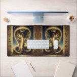 Wadjet – Egyptian Cobra Goddess´3 Bureaumat<br><div class="desc">Wadjet is a cobra goddess in Egyptian mythology and a protector of the pharaoh and Lower Egypt. She represents protection,  power,  and royal authority.</div>