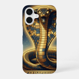 Wadjet – Egyptian Cobra Goddess´3 iPhone 16 Hoesje