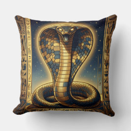 Wadjet – Egyptian Cobra Goddess´3 Kussen