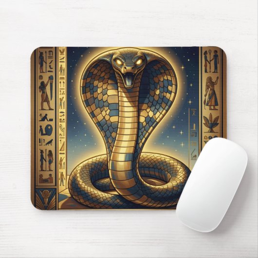 Wadjet – Egyptian Cobra Goddess´3 Muismat (Met muis)
