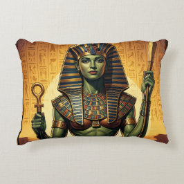 Wadjet – Egyptian Cobra Goddess´4 Accent Kussen