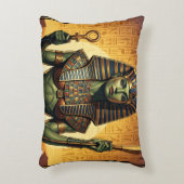 Wadjet – Egyptian Cobra Goddess´4 Accent Kussen (Voorkant(Verticaal))