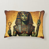 Wadjet – Egyptian Cobra Goddess´4 Accent Kussen (Achterkant)