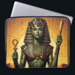 Wadjet – Egyptian Cobra Goddess´4 Laptop Sleeve<br><div class="desc">Wadjet is a cobra goddess in Egyptian mythology and a protector of the pharaoh and Lower Egypt. She represents protection, power, and royal authority.</div>