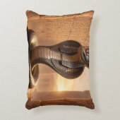 Wadjet – Egyptian Cobra Goddess´5 Accent Kussen (Voorkant(Verticaal))