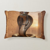 Wadjet – Egyptian Cobra Goddess´5 Accent Kussen (Achterkant)