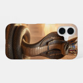 Wadjet – Egyptian Cobra Goddess´5 iPhone 16 Hoesje (Achterkant horizontaal)