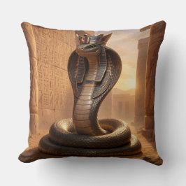 Wadjet – Egyptian Cobra Goddess´5 Kussen