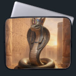 Wadjet – Egyptian Cobra Goddess´5 Laptop Sleeve<br><div class="desc">Wadjet is a cobra goddess in Egyptian mythology and a protector of the pharaoh and Lower Egypt. She represents protection,  power,  and royal authority.</div>