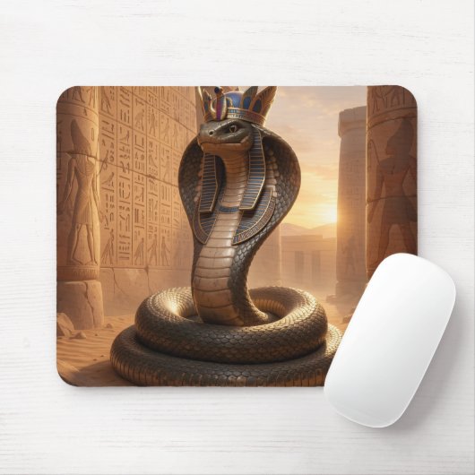 Wadjet – Egyptian Cobra Goddess´5 Muismat (Met muis)
