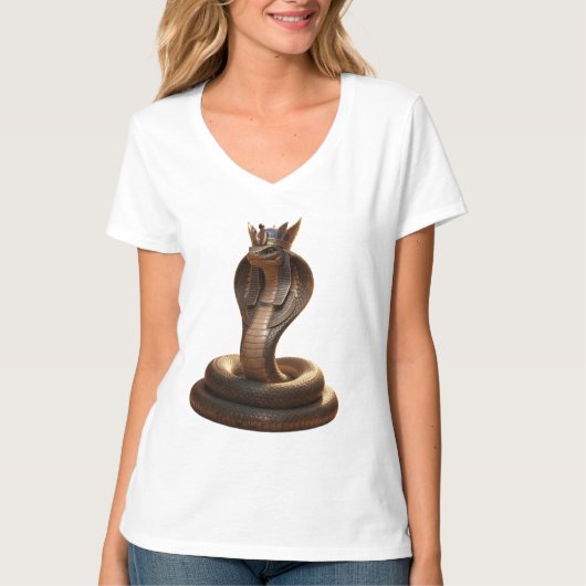 Wadjet – Egyptian Cobra Goddess´5 T-shirt (Voorkant)