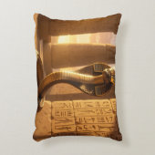 Wadjet – Egyptian Cobra Goddess´6 Accent Kussen (Voorkant(Verticaal))