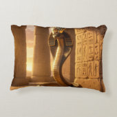 Wadjet – Egyptian Cobra Goddess´6 Accent Kussen (Achterkant)