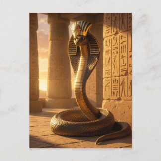 Wadjet – Egyptian Cobra Goddess´6 Briefkaart