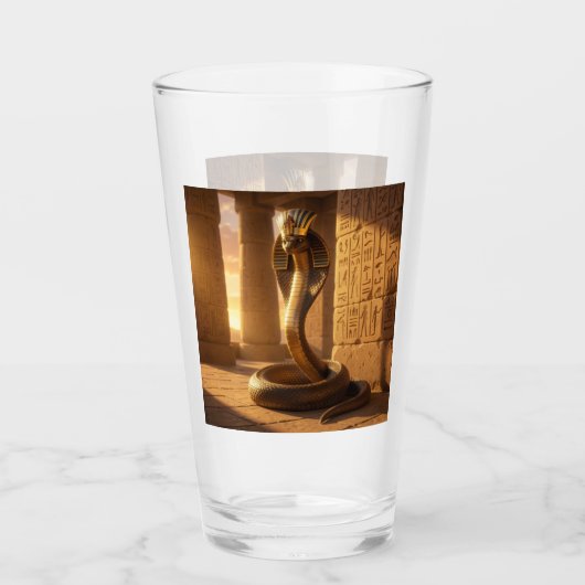 Wadjet – Egyptian Cobra Goddess´6 Glas (Voorkant)