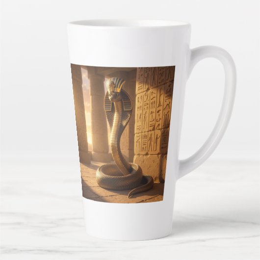 Wadjet – Egyptian Cobra Goddess´6 Latte Mok (Rechts)