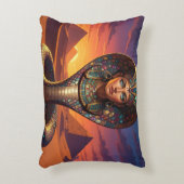Wadjet – Egyptian Cobra Goddess´7 Accent Kussen (Voorkant(Verticaal))