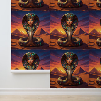 Wadjet – Egyptian Cobra Goddess´7 Behang