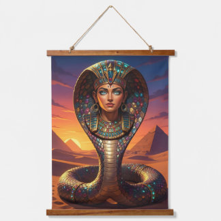 Wadjet – Egyptian Cobra Goddess´7 Hangend Wandkleed