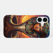 Wadjet – Egyptian Cobra Goddess´7 iPhone 16 Hoesje (Achterkant horizontaal)