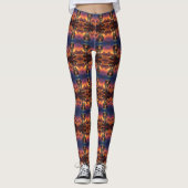 Wadjet – Egyptian Cobra Goddess´7 Leggings (Voorkant)