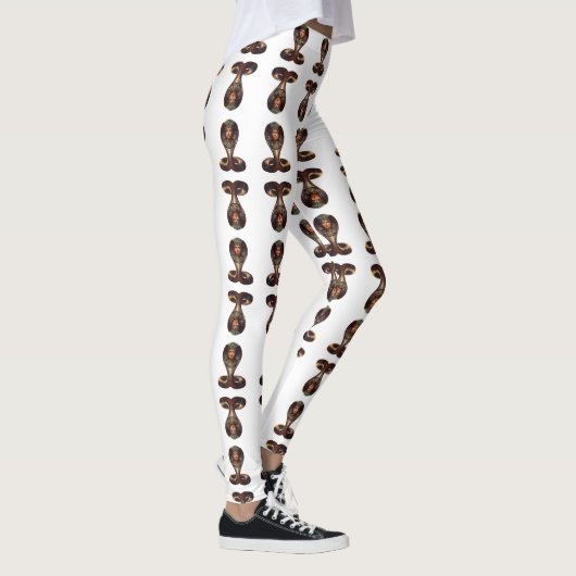 Wadjet – Egyptian Cobra Goddess´7 Leggings (Rechts)