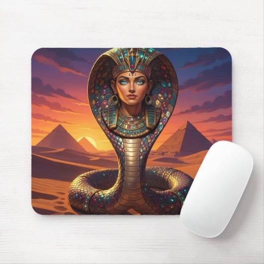 Wadjet – Egyptian Cobra Goddess´7 Muismat (Met muis)