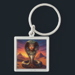 Wadjet – Egyptian Cobra Goddess´7 Sleutelhanger<br><div class="desc">Wadjet is a cobra goddess in Egyptian mythology and a protector of the pharaoh and Lower Egypt. She represents protection, power, and royal authority.</div>