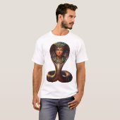 Wadjet – Egyptian Cobra Goddess´7 T-shirt (Voorkant volledig)