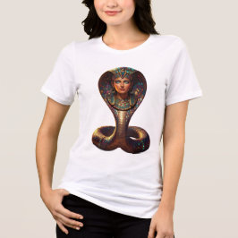 Wadjet – Egyptian Cobra Goddess´7 Tri-Blend Shirt