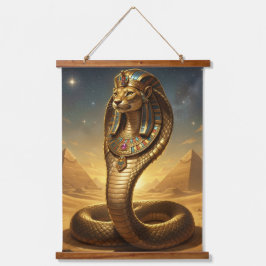 Wadjet – Egyptian Cobra Goddess Hangend Wandkleed