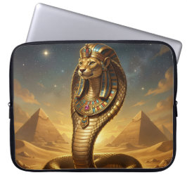 Wadjet – Egyptian Cobra Goddess Laptop Sleeve