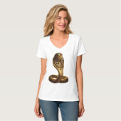 Wadjet – Egyptian Cobra Goddess T-shirt (Voorkant volledig)