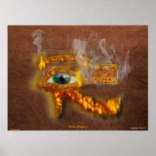 Wadjet Eye Acient Egyptian Art Print