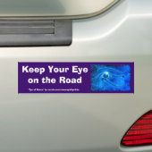 WADJET EYE OF HORUS Fantasy Bumpersticker (Op auto)