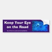 WADJET EYE OF HORUS Fantasy Bumpersticker (Voorkant)