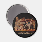 WADJET EYE VAN HORUS OUD Egypte Art Magnet (Voorkant / Achterkant)