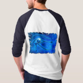 WADJET, OGEN VAN HORUS Shirt met 3/4 mouwen (Achterkant)