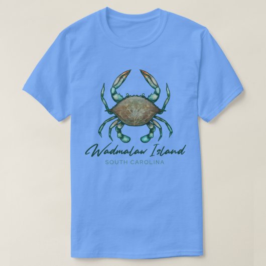 Wadmalaw Island South Carolina SC T-shirt (Design voorkant)