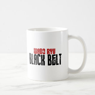 Wado Ryu Black Belt Karate Koffiemok