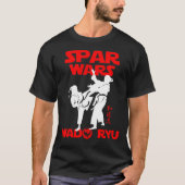 Wado Ryu Karate Kumite Spar Wars - Budo T-Shirt (Voorkant)
