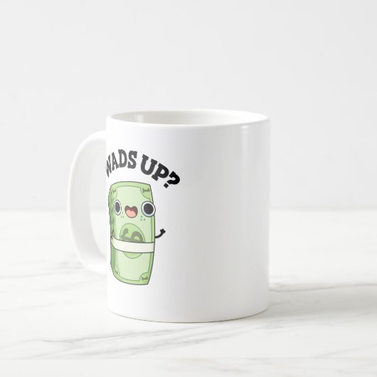 Wads Funny Money Pun Koffiemok (Voorkant links)