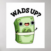 Wads Funny Money Pun Poster (Voorkant)