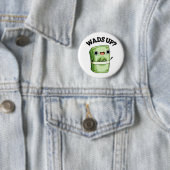 Wads Funny Money Pun Ronde Button 5,7 Cm (In situ)