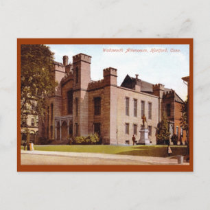 Wadsworth Atheneum, Hartford 1908  Briefkaart