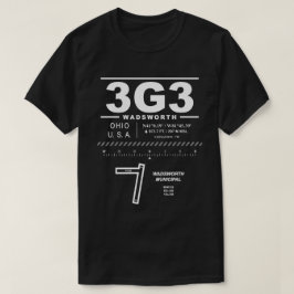 Wadsworth Municipal Airport 3G3 T-shirt