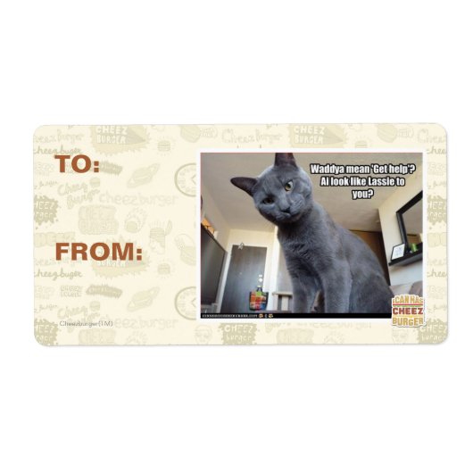 Wadya betekent 'Hulp krijgen'? Etiket (Voorkant)