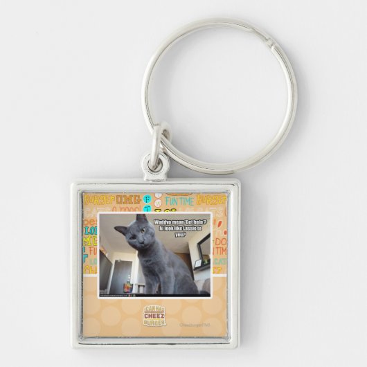 Wadya betekent 'hulp krijgen'? sleutelhanger (Voorkant)